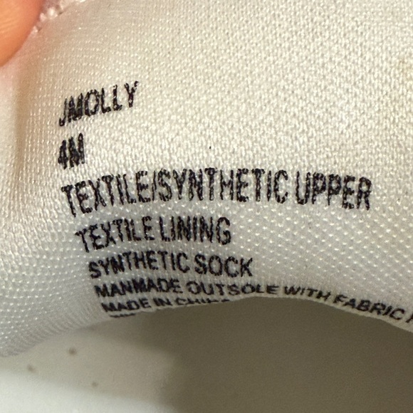 Steve Madden Kids Shoes with black lace/ US Size 4 - Picture 8 of 8